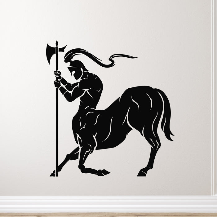 Vinyl Wall Decal Centaur Silhouette Greece Mythology Decor Stickers Mural (g9632)