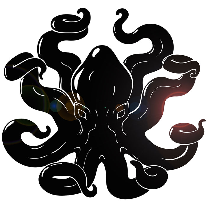 Vinyl Wall Decal Octopus Tentacles Ocean Sea Animal Bathroom Stickers Mural Unique Gift (ig5052)