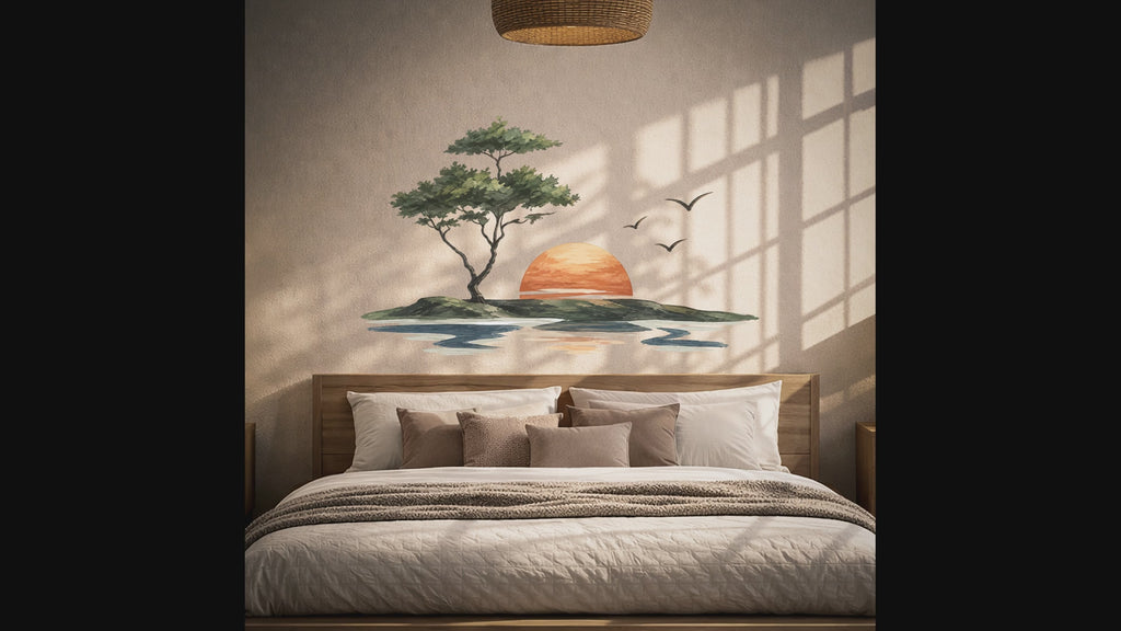 Video of the z5922 wall decal design.