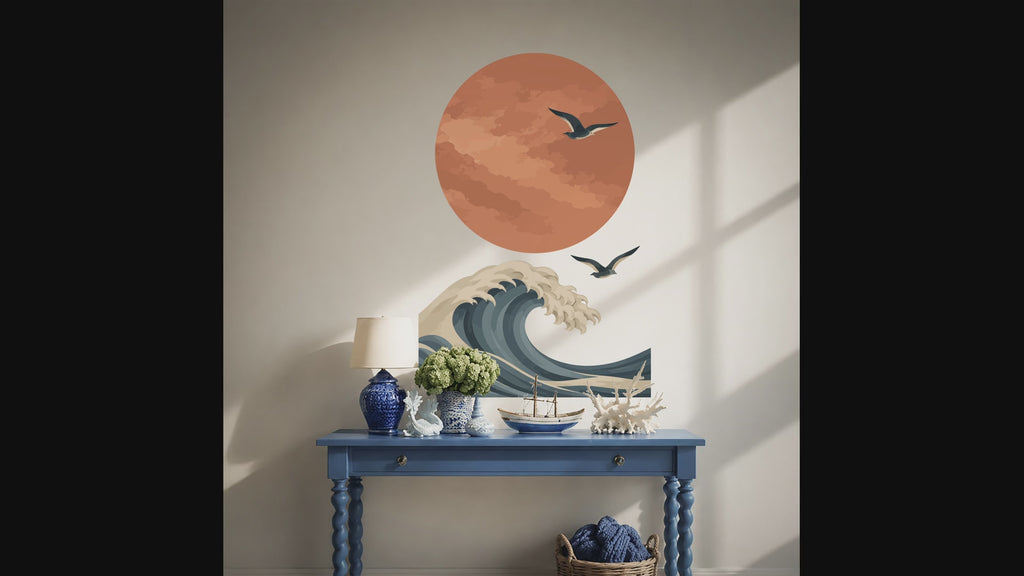 Video of the z5928 wall decal design.