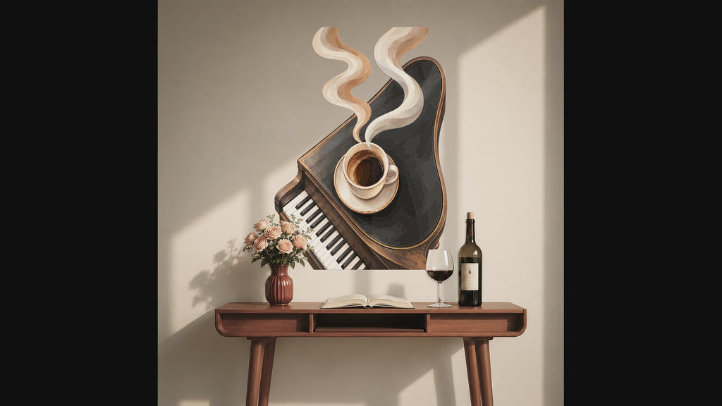 10-second silent zoom video showing the z5990 wall decal.