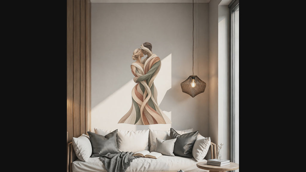 10-second silent zoom video showing the z5987 wall decal.