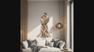 10-second silent zoom video showing the z5987 wall decal.