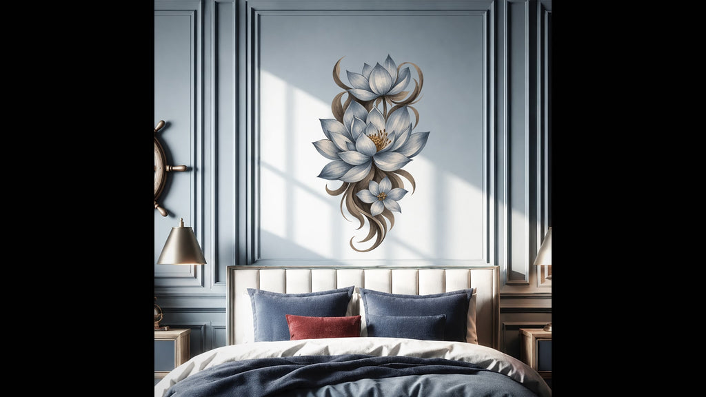 Video of the z5925 wall decal design.