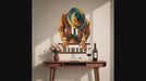 10-second silent zoom video showing the z5989 wall decal.
