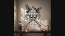 Colorful Nordic Viking Helmet and Ravens Wall Decal video