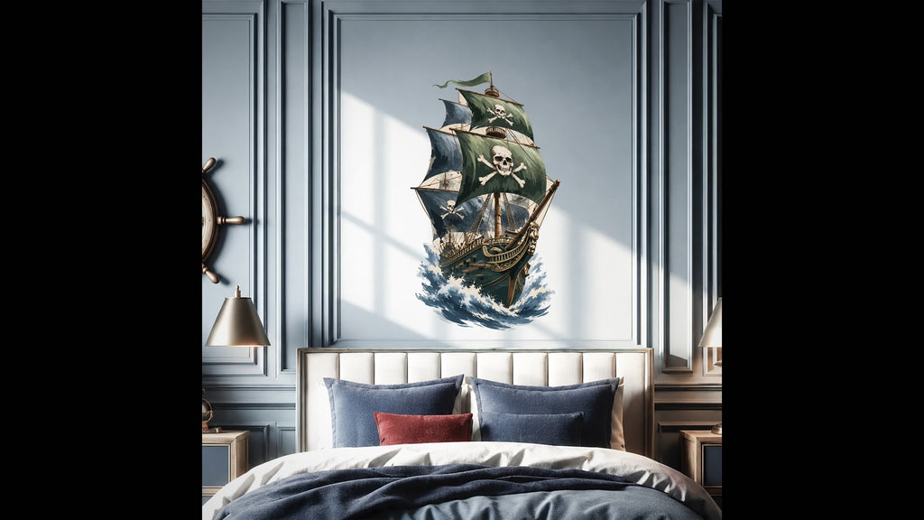 Video of the z5927 wall decal design.