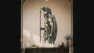 Colorful Ancient Spartan Warrior with Spear Wall Decal video