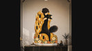 Video tour of the woman with black cat wall decal