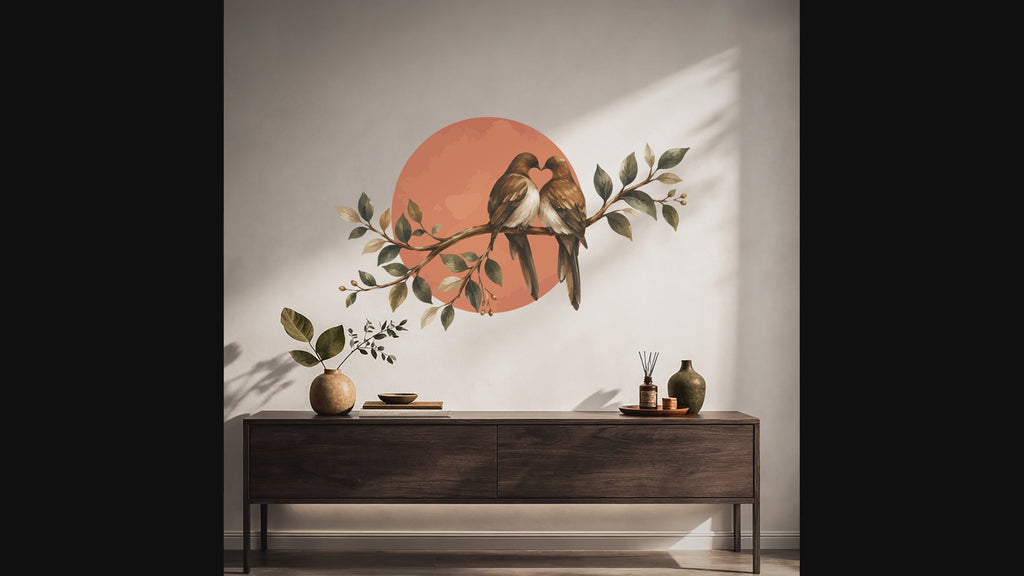 Video of the z5924 wall decal design.