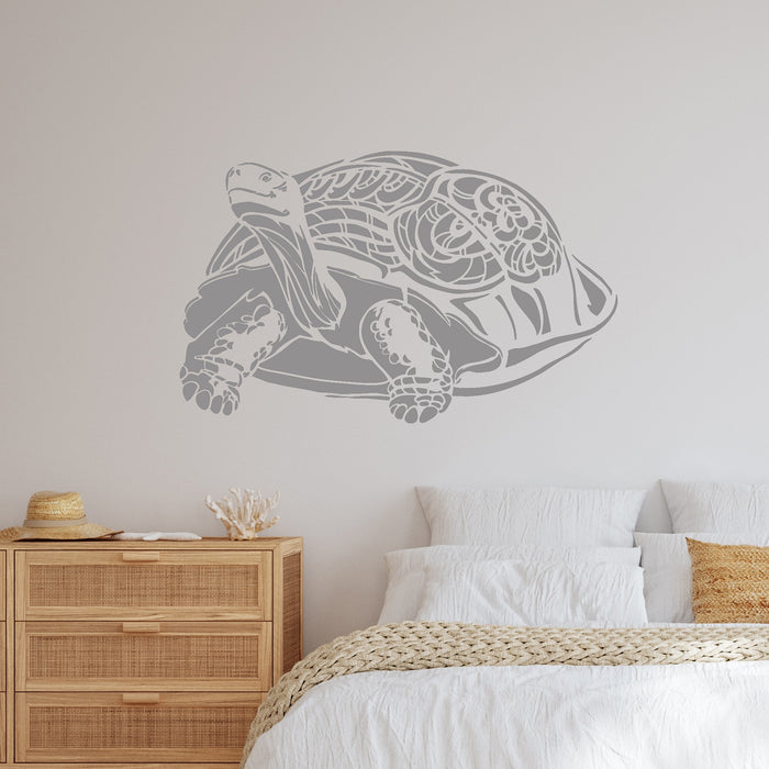 Vinyl Wall Decal Sea Turtle Animal Room Decoration Stickers Unique Gift (ig4255)