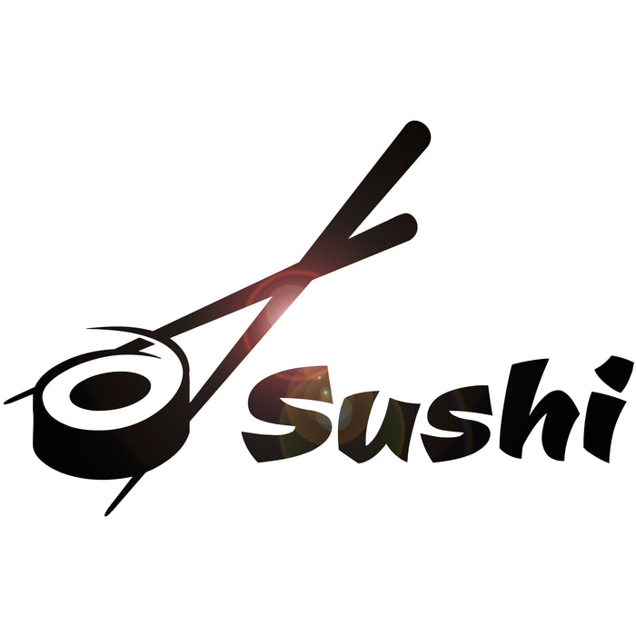 Vinyl Wall Decal Sushi Bar Restaurant Food Japanese Cuisine Stickers Unique Gift (1077ig)