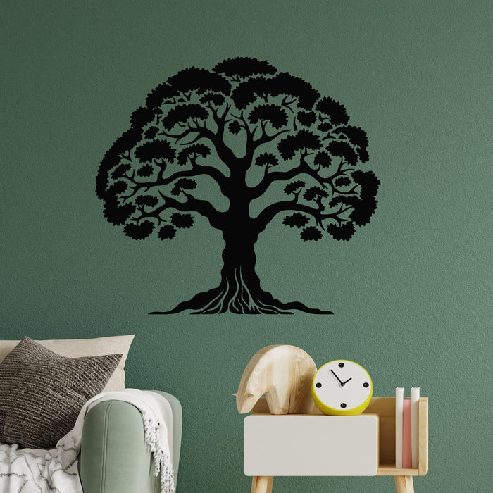 Vinyl Wall Decal Celtic Tree Of Life Branches Leaves Forest Stickers Mural (g9611)