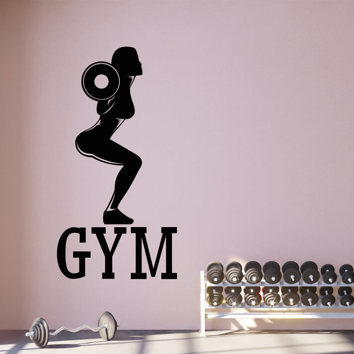 Women Fitness Gift Fitness Girls' Sticker