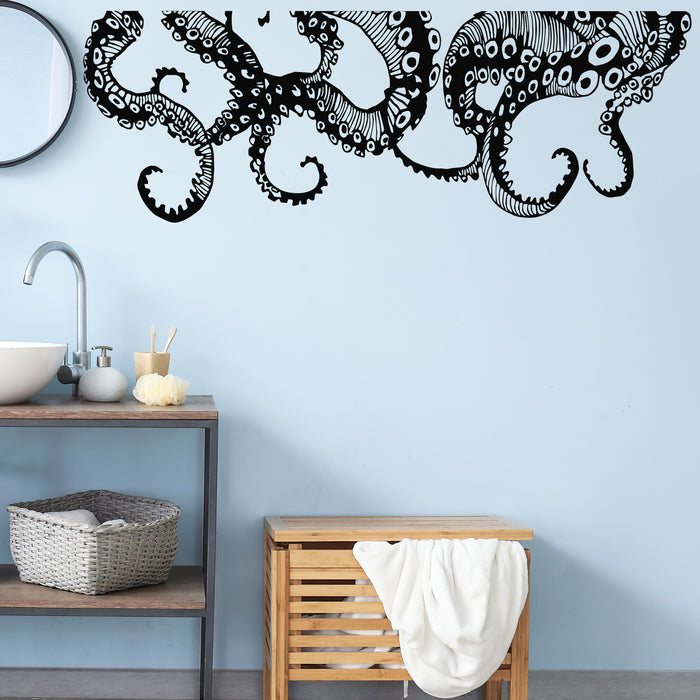 tentacles kraken octopus wall decal