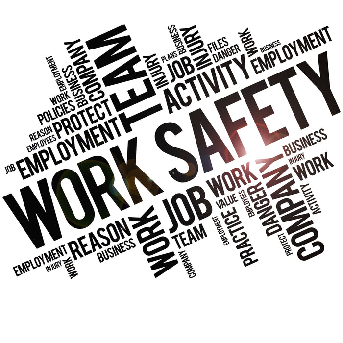 Vinyl Wall Decal Work Safety Business Office Quote Team Decoration Stickers Unique Gift (ig4895)