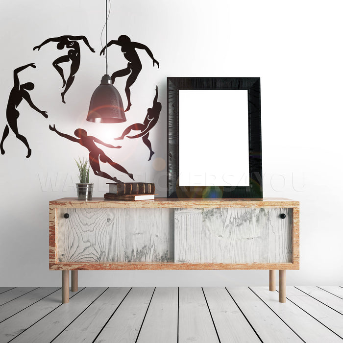 Abstract Modern Wall Art Matisse Dance