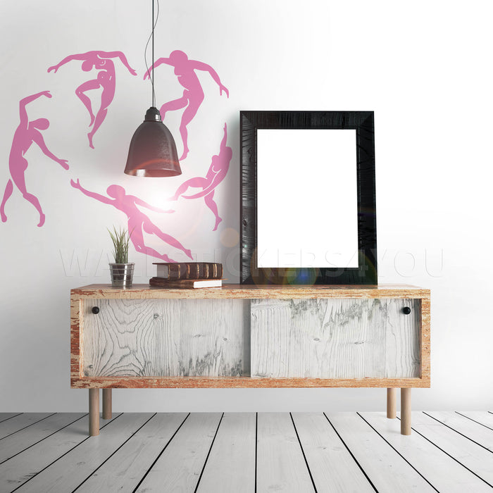 Abstract Modern Wall Art Matisse Dance