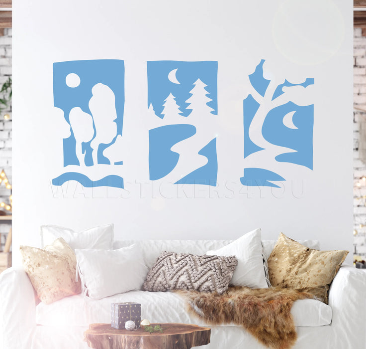 abstract artwork
tree light blue