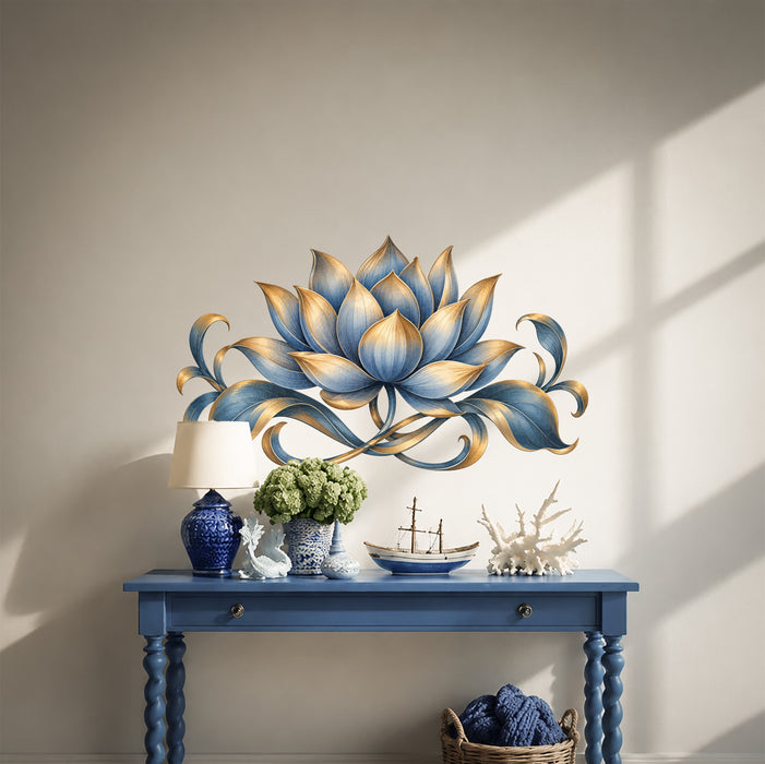 Wall Decal Lotus Yoga Zen z5903