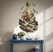 Sailing ship in a bottle with ocean waves and seabirds wall decal in an interior