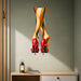 Colorful a pair of vivid red high heels beneath long, colorful legs in quote interior 02 interior