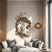 Colorful Storybook Cheshire Cat in a Tree Wall Decal in an interior, view 2