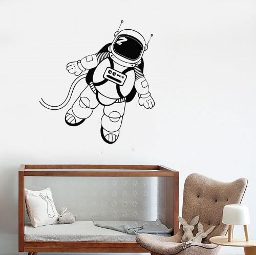 Wall Decal Astronaut Space Universe for Kids Room Vinyl Stickers Uniqu ...