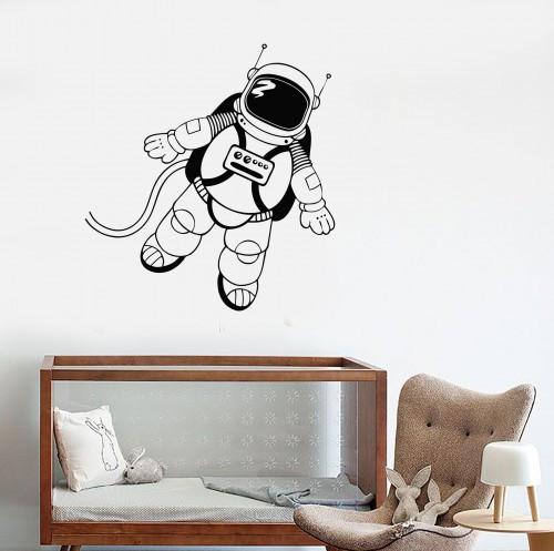 Wall Decal Astronaut Space Universe for Kids Room Vinyl Stickers Unique Gift (ig2816)