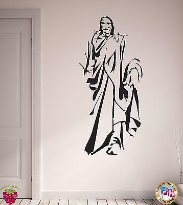 Wall Stickers Vinyl Decal Religion Religious Symbol Monk Christianity  (z1961)
