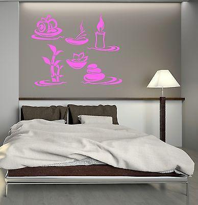 Wall Vinyl Sticker Decal Beauty Salon Spa Relax Bathroom Woman Unique Gift (ig2087)