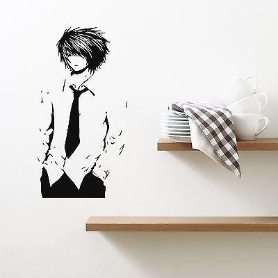 Wall Vinyl Sticker Decal Japanese Cartoon Teen Death Note Anime Manga Unique Gift (z1939)