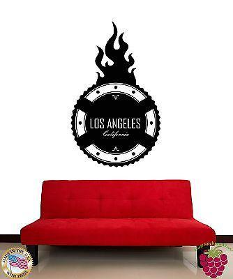 Wall Stickers Vinyl Decal Los Angeles California USA Living Room Decor Unique Gift (z1982)