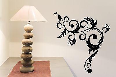 Wall Vinyl Sticker Decorative Ornament Curls Circles Beautiful Decor Unique Gift (n086)