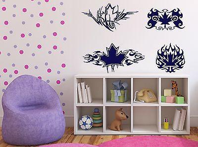 Wall Sticker Vinyl Decal Symbol Maple Leaves Tree Powerful Sign Strength Unique Gift (n140)