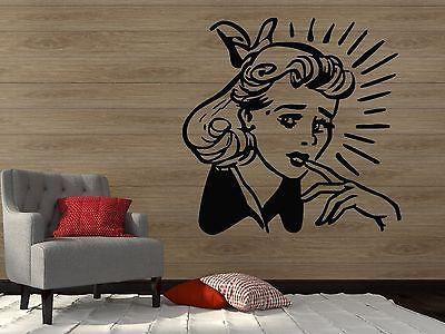 Wall Vinyl Sticker Beauty Salon and Spa Styling Haircut Makeover  Unique Gift (n250)