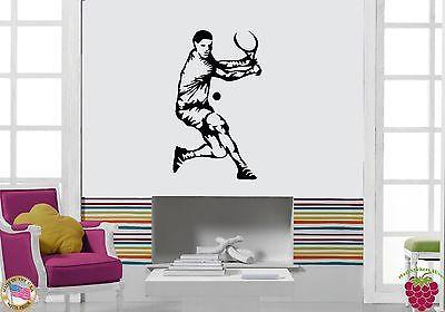Wall Stickers Vinyl Decal Tennis Sport Fun For Living Room (z1706)