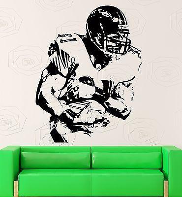 Wall Stickers Vinyl Decal US Football Player Super Bowl Decor For Men Unique Gift (z2183)