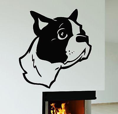 Wall Stickers Cute Puppy Dog Animal Pets Kids Room Vinyl Decal Unique Gift (ig544)