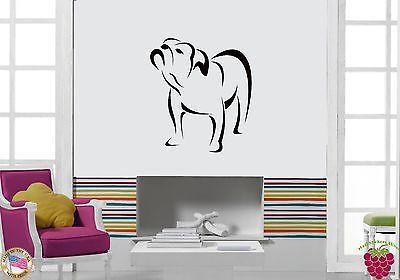 Vinyl Decal Wall Stickers Animal Dog Pitbull Pet Decor For Living Room Unique Gift (z1690)