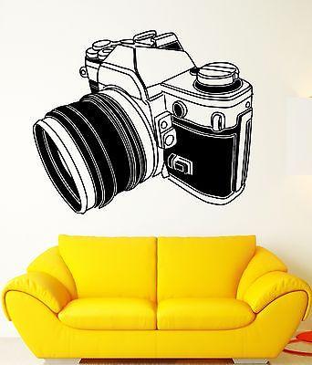 Wall Stickers Vinyl Decal Camera Photographer Photo Art Photography Unique Gift (ig1807)