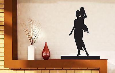 Wall Sticker Vinyl Decal Beautiful Harmonous Girl Shoulder Pitcher Unique Gift (n158)