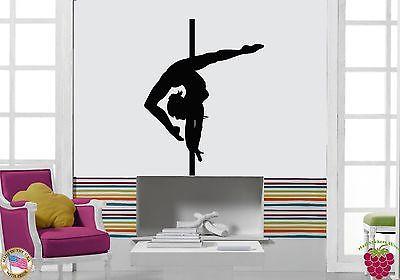 Wall Stickers Vinyl Decal Pole Dance Streaptease Dancing For Living Room Unique Gift (z1710)