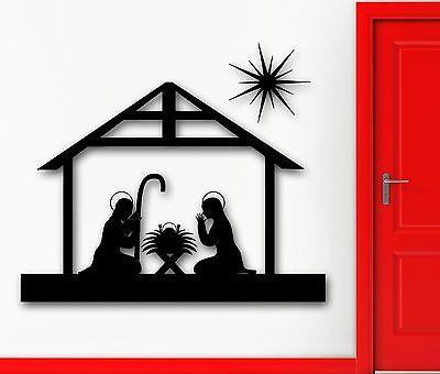 Wall Sticker Vinyl Decal Jesus Christ The Bible Christian Christmas Unique Gift (ig1935)