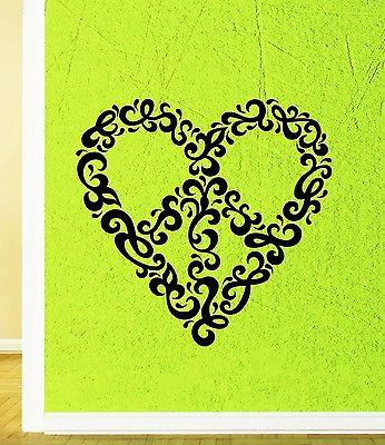 Wall Sticker Vinyl Decal Romantic Love Heart Cool Positive Decor Unique Gift (ig1893)