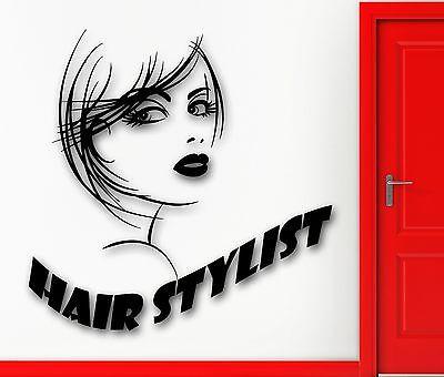 Wall Sticker Vinyl Decal Hot Sexy Girl Hair Salon Stylist Beauty Spa Unique Gift (ig2161)