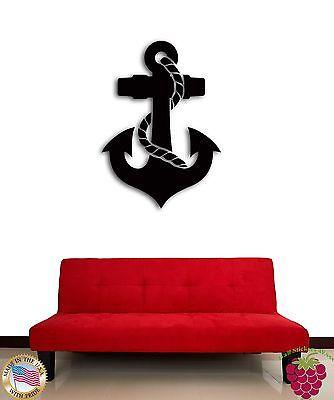 Wall Sticker Anchor Man Male Symbol Cool Decor For Your Place Unique Gift (z1458)