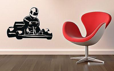 Wall Sticker Vinyl Decal Karting Racing Sports Speed Kart Unique Gift (ig1179)