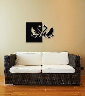 Wall Stickers Vinyl Decal Beautiful Swan Bird Room Decor Unique Gift (ig334)