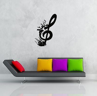 Wall Stickers Vinyl Decal Music Notes for Bedroom Unique Gift z1231